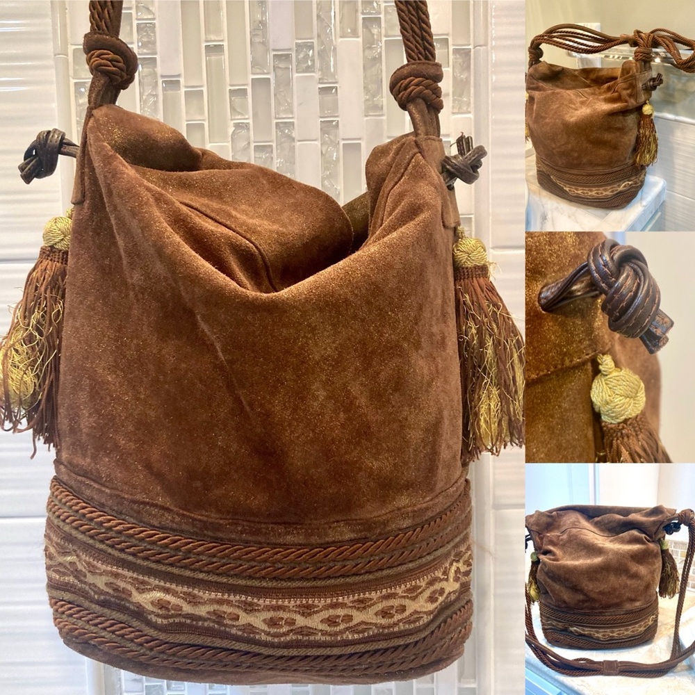 Neiman Marcus. Made in Italy. Leather.